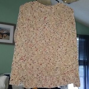 Multi-color crop sweater